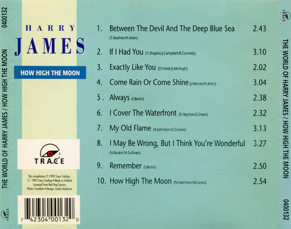 Harry James (2) - The World Of Harry James / How High The Moon (CD, Comp) (Near Mint (NM or M-)) - Image 2