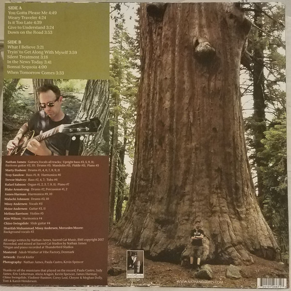 Nathan James (2) - What I Believe (LP, Album) (Near Mint (NM or M-)) - Image 2