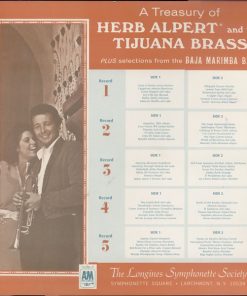 Alternative view of Herb Alpert & The Tijuana Brass, Baja Marimba Band - A Treasury Of Herb Alpert And The Tijuana Brass Plus Selections From The Baja Marimba Band (5xLP, Comp + Box, Comp) (Very Good Plus (VG+))