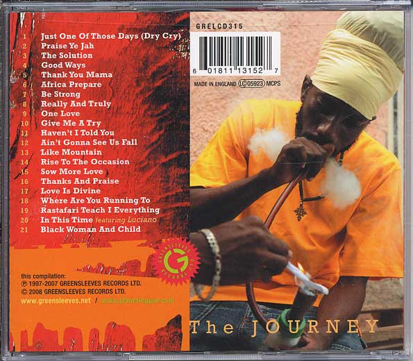 Sizzla - The Journey (The Very Best Of Sizzla Kalonji) (CD, Comp + DVD) (Near Mint (NM or M-)) - Image 2