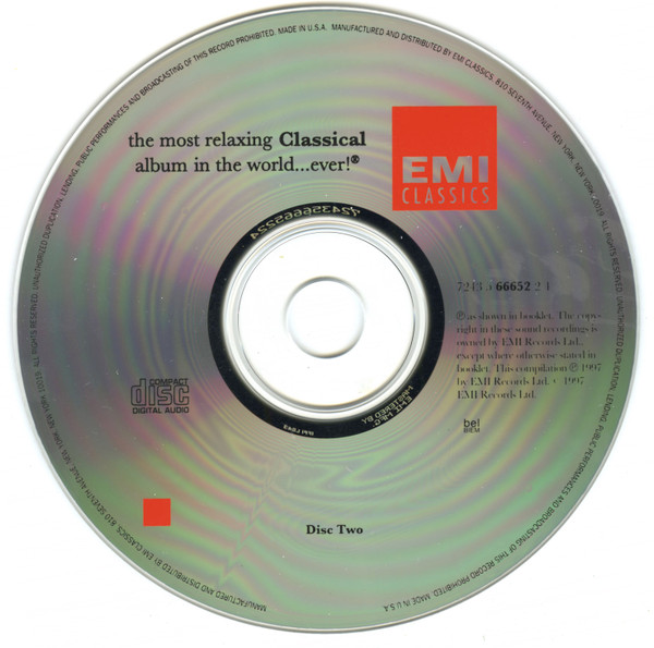 Various - The Most Relaxing Classical Album In The World...Ever! (2xCD, Comp, Club) (Near Mint (NM or M-)) - Image 5