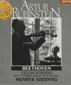 Ludwig van Beethoven - Arthur Rubinstein, Henryk Szeryng - Violin Sonatas Nos. 5 ("Frühling"/"Spring"), 8 & 9 ("Kreutzer") (CD, Comp, RM) (Near Mint (NM or M-))