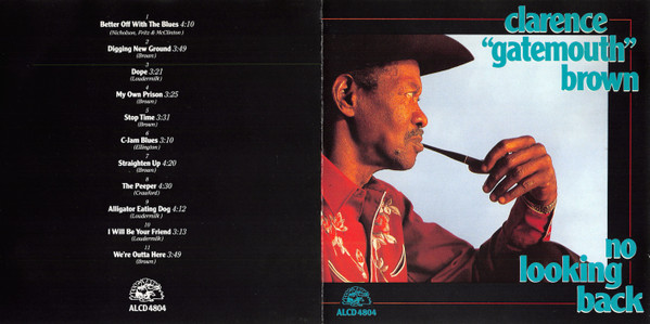 Clarence "Gatemouth" Brown - No Looking Back (CD, Album) (Near Mint (NM or M-)) - Image 5