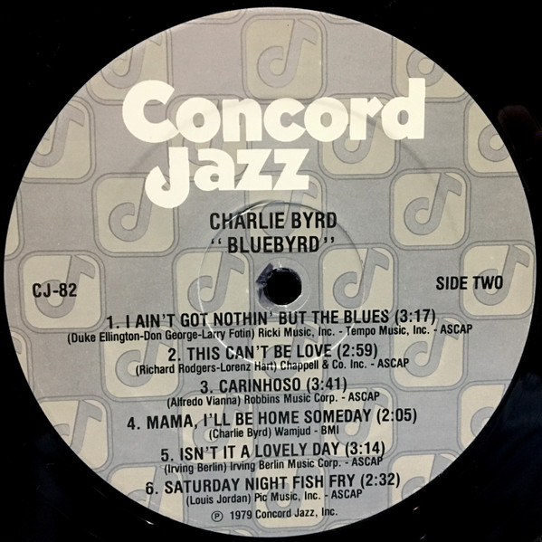 Charlie Byrd - Bluebyrd (LP, Album) (Near Mint (NM or M-)) - Image 4