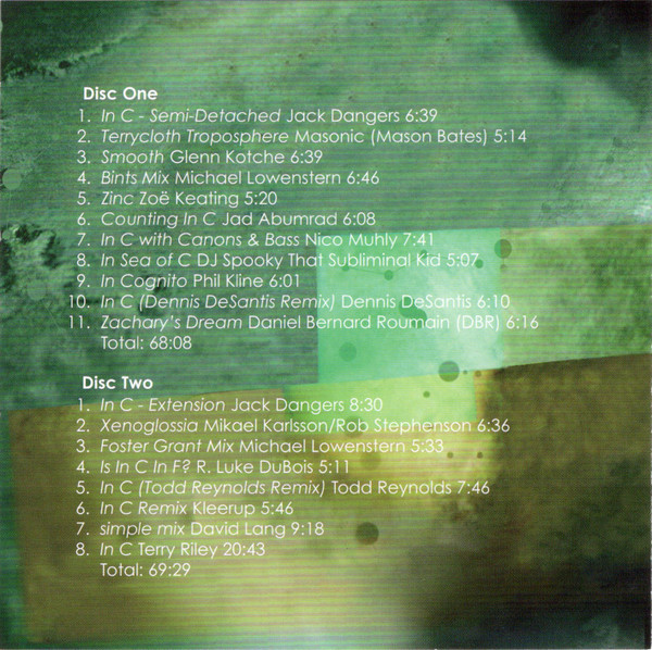 Grand Valley State University New Music Ensemble - In C Remixed (2xCD, Album) (Near Mint (NM or M-)) - Image 3
