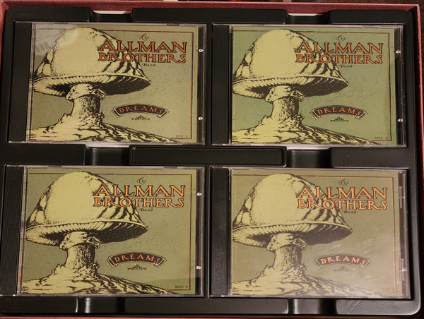 The Allman Brothers Band - Dreams (4xCD + Box, Comp) (Near Mint (NM or M-)) - Image 3