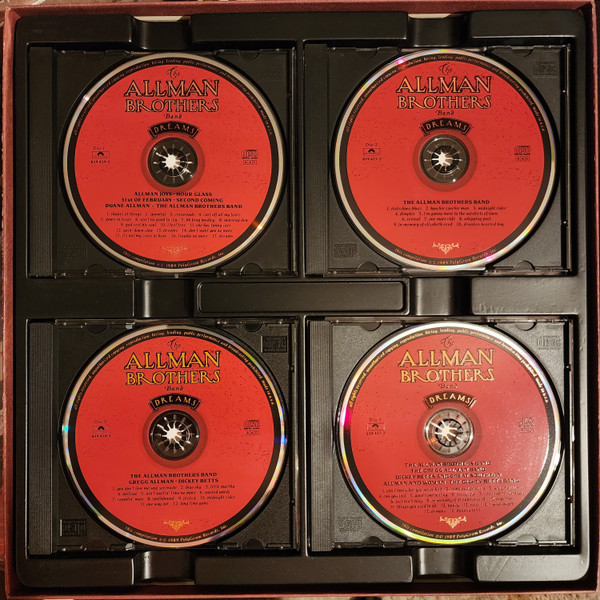The Allman Brothers Band - Dreams (4xCD + Box, Comp) (Near Mint (NM or M-)) - Image 5