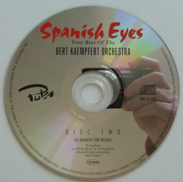 Bert Kaempfert & His Orchestra - Spanish Eyes (Very Best Of The Bert Kaempfert Orchestra) (2xCD, Comp) (Near Mint (NM or M-)) - Image 4