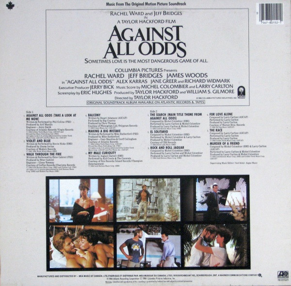 Various - Against All Odds (LP, Album) (Mint (M)) - Image 2