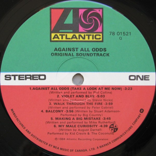 Various - Against All Odds (LP, Album) (Mint (M)) - Image 3