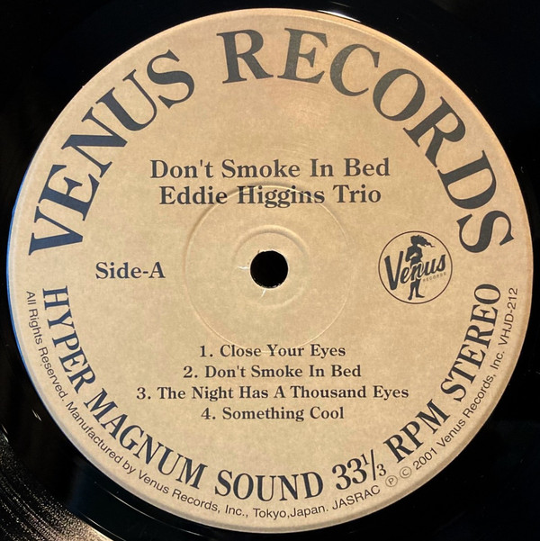 The Eddie Higgins Trio - Don't Smoke In Bed (LP, Album, Ltd, RE, 180) (Near Mint (NM or M-)) - Image 3