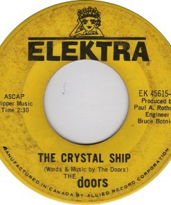 Alternative view of The Doors - Light My Fire / The Crystal Ship (7", Single) (Near Mint (NM or M-))