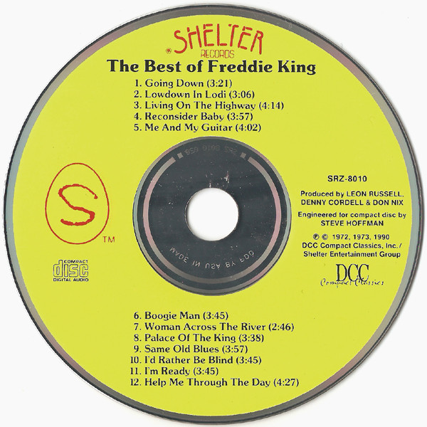 Freddie King - The Best Of Freddie King (CD, Comp, RE) (Near Mint (NM or M-)) - Image 3