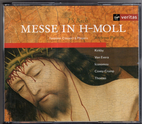 Johann Sebastian Bach - Taverner Consort & Taverner Players, Andrew Parrott - Messe In H-Moll (2xCD, Album, RE) (Near Mint (NM or M-))