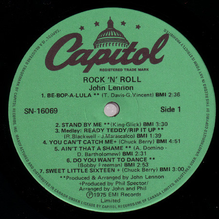 John Lennon - Rock 'N' Roll (LP, Album, RE) (Mint (M)) - Image 2