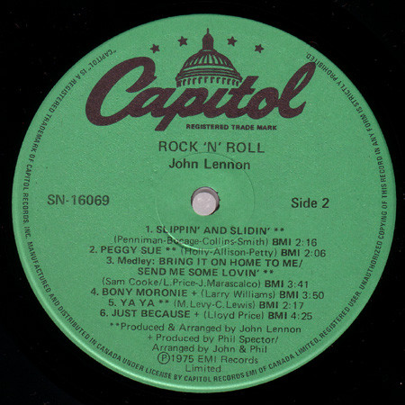 John Lennon - Rock 'N' Roll (LP, Album, RE) (Mint (M)) - Image 3