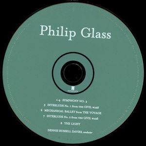Philip Glass - Symphony No. 3 (CD, Album) (Near Mint (NM or M-)) - Image 3