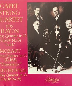 Quatuor Capet - Joseph Haydn, Wolfgang Amadeus Mozart, Ludwig van Beethoven - String Quartets: (Op.64 No.5) "Lark" / (K.465) "Dissonance" / (Op.18 No. 5) (CD, Comp, Mono, RM) (Mint (M))