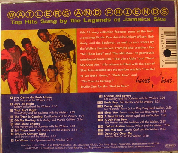 Bob Marley & The Wailers - Wailers And Friends (CD, Comp) (Near Mint (NM or M-)) - Image 2