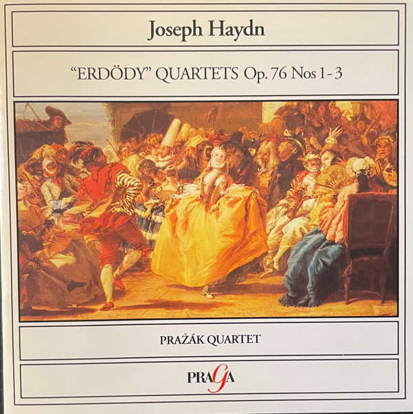 Joseph Haydn - Prazak Quartet - String Quartets Op.76 N°1-3 (CD, Dig) (Mint (M))