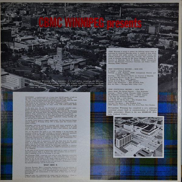 Various - Canada's Centennial Memories (LP) (Mint (M)) - Image 2
