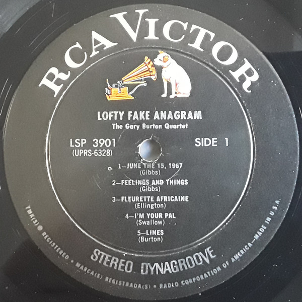 Gary Burton Quartet - Lofty Fake Anagram (LP, Album) (Near Mint (NM or M-)) - Image 3