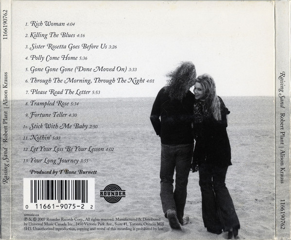 Robert Plant | Alison Krauss - Raising Sand (CD, Album, Dig) (Mint (M)) - Image 2