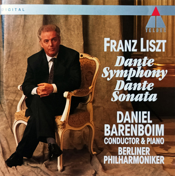 Franz Liszt – Daniel Barenboim, Berliner Philharmoniker - Dante Symphony • Dante Sonata (CD) (Mint (M))