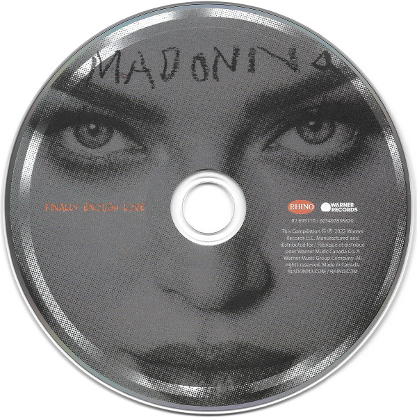 Madonna - Finally Enough Love (CD, Comp, RM) (Mint (M)) - Image 3