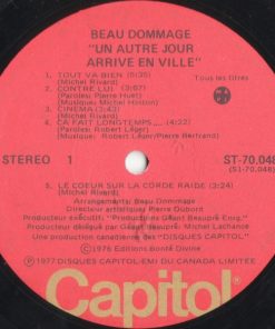 Beau Dommage - Un Autre Jour Arrive En Ville... (LP, Album) (Mint (M)) - Image 3