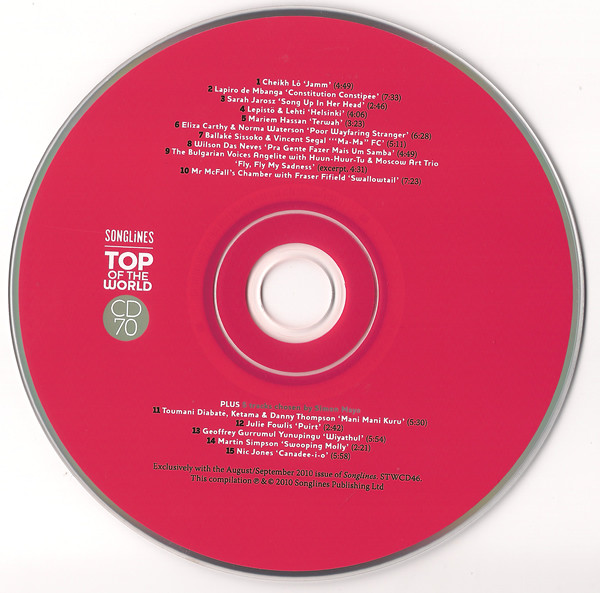 Various / Simon Mayo (2) - Songlines: Top Of The World 70 (CD, Comp) (Near Mint (NM or M-)) - Image 3