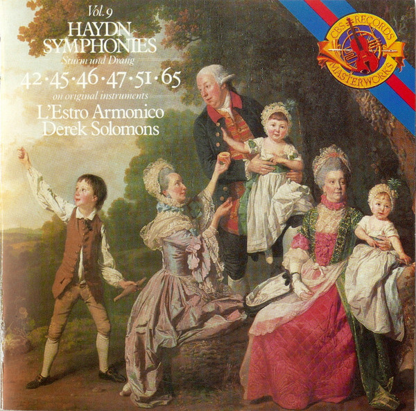 Joseph Haydn – L'Estro Armonico, Derek Solomons - Vol. 9 · Symphonies 42 · 45 · 46 · 47 · 51 · 65 (3xCD) (Near Mint (NM or M-))