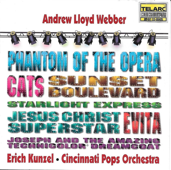 Andrew Lloyd Webber, Erich Kunzel, Cincinnati Pops Orchestra - Andrew Lloyd Webber (CD, Album, 20 ) (Near Mint (NM or M-))