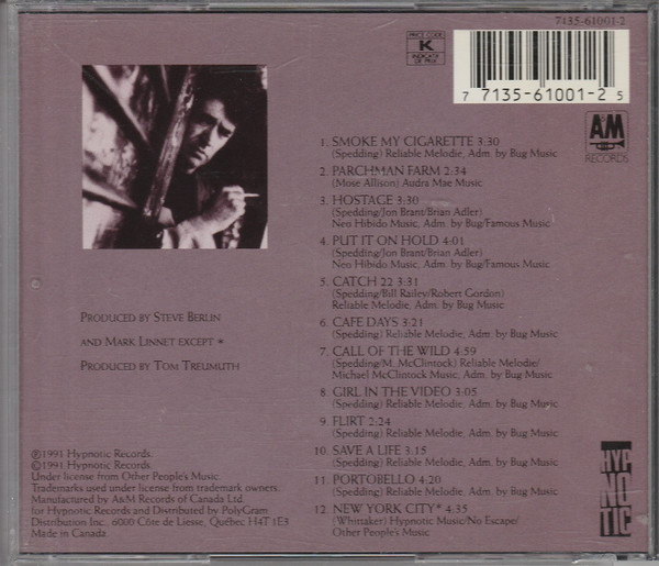 Chris Spedding - Cafe Days (CD, Album) (Near Mint (NM or M-)) - Image 2