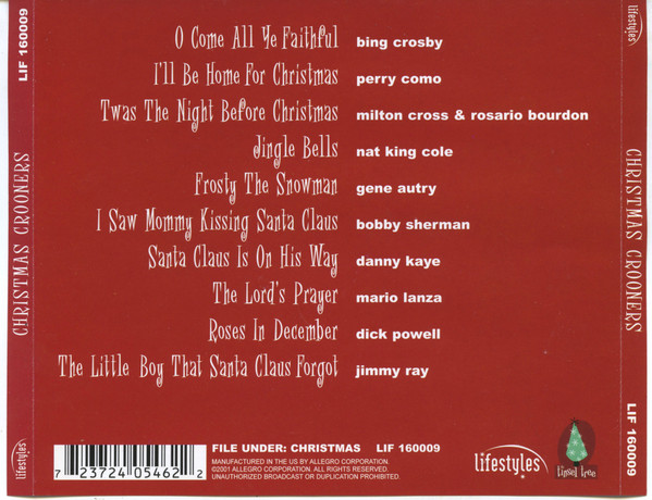 Various - Christmas Crooners (CD, Comp) (Mint (M)) - Image 2