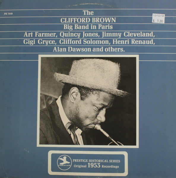 Clifford Brown Big Band - The Clifford Brown Big Band In Paris (LP, Comp, RE, RM) (Near Mint (NM or M-))