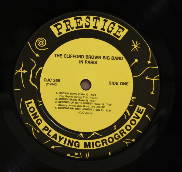 Clifford Brown Big Band - The Clifford Brown Big Band In Paris (LP, Comp, RE, RM) (Near Mint (NM or M-)) - Image 3