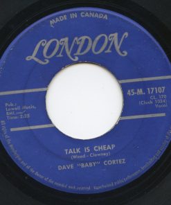 Alternative view of Dave 'Baby' Cortez* - Cat Nip / Talk Is Cheap (7", Single) (Near Mint (NM or M-))