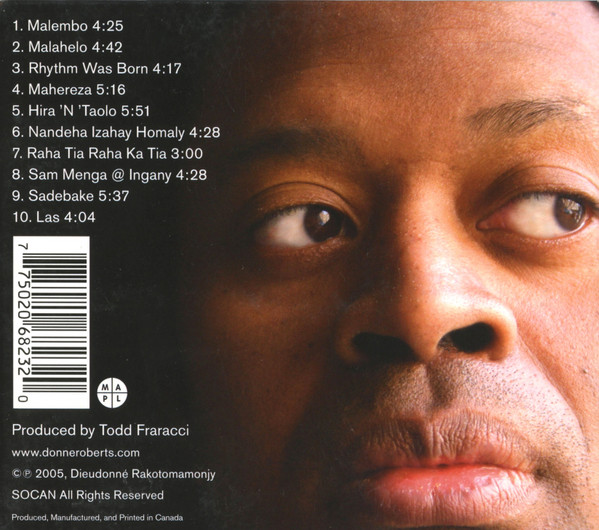Donne Roberts - Rhythm Was Born (CD, Album, Dig) (Mint (M)) - Image 2