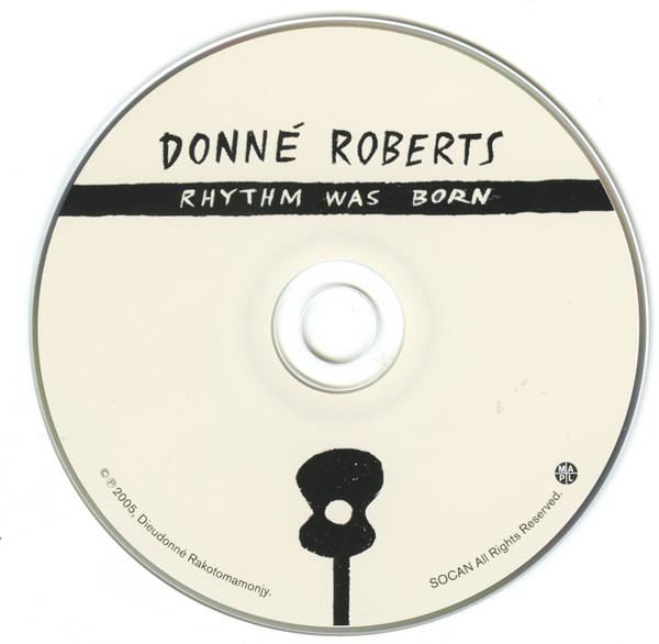 Donne Roberts - Rhythm Was Born (CD, Album, Dig) (Mint (M)) - Image 3