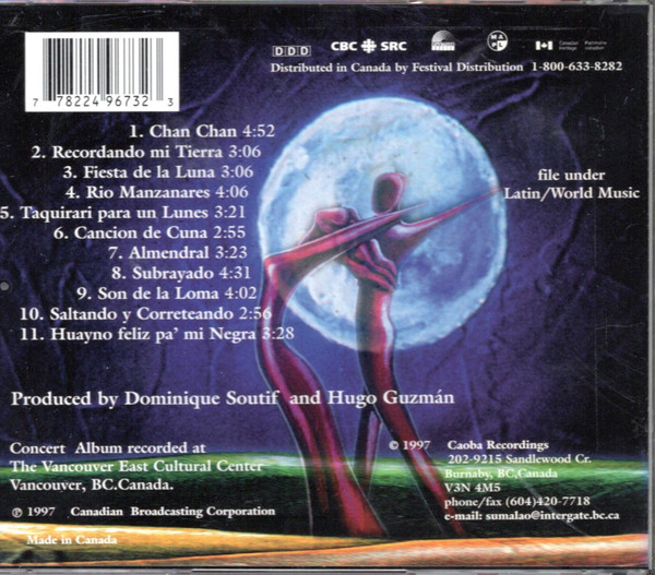 Sumalao - Fiesta De La Luna (CD, Album) (Near Mint (NM or M-)) - Image 2