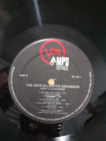 Monty Alexander - The Duke Ellington Song Book (LP, Album) (Near Mint (NM or M-)) - Image 3