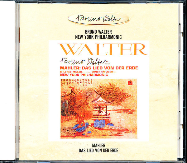 Gustav Mahler - Bruno Walter, Mildred Miller, Ernst Haefliger, New York Philharmonic - Das Lied Von Der Erde (CD, Album) (Near Mint (NM or M-)) - Image 2