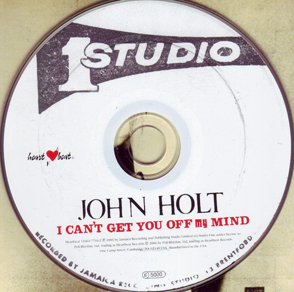 John Holt - I Can't Get You Off My Mind (CD, Comp) (Near Mint (NM or M-)) - Image 3