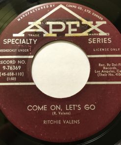 Ritchie Valens - Come On Let's Go (7") (Very Good Plus (VG+))