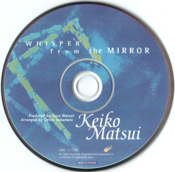 Keiko Matsui - Whisper From The Mirror (HDCD, Club) (Mint (M)) - Image 4