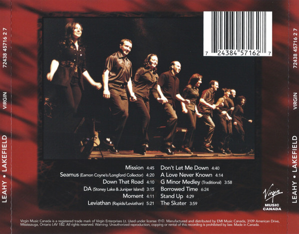 Leahy - Lakefield (CD, Album) (Near Mint (NM or M-)) - Image 2