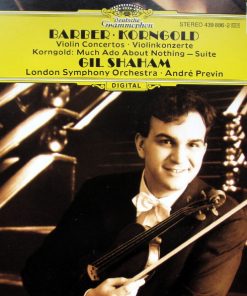Barber* / Korngold*, Gil Shaham, London Symphony Orchestra, André Previn - Violin Concertos = Violinkonzerte / Much Ado About Nothing – Suite (CD, Album) (Near Mint (NM or M-))