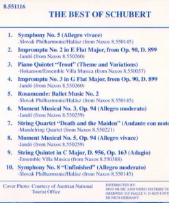 Alternative view of Franz Schubert - The Best Of Schubert (CD, Comp) (Near Mint (NM or M-))