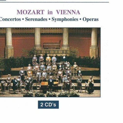 Wolfgang Amadeus Mozart, Donna Robin, Andrea Martin (2), Gerald Grünbacher, Wiener Mozart Orchester, Konrad Leitner - Mozart In Vienna - Concertos/Serenades/Symphonies/Operas (2xCD, Album) (Near Mint (NM or M-))